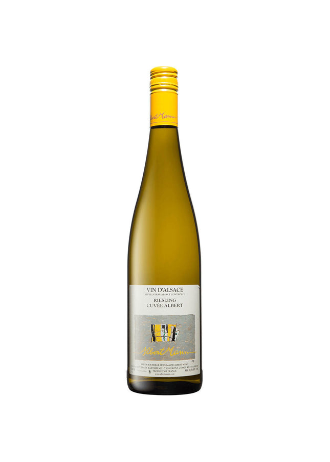 Albert Mann Riesling 'Cuvee Albert' 2020-Buy Best Price Organic Alsace Riesling France White Wines 