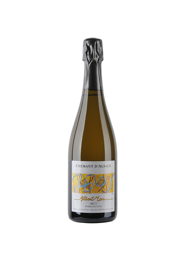 Albert Mann Cremant d'Alsace Extra Brut 2020-Buy Organic Alsace France Sparkling Wine 