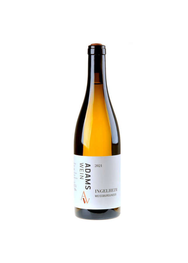 Adams Wein Weissburgunder Rheinhessen Ingelheim Trocken 2021-Buy biodynamic German Pinot Blanc Wines
