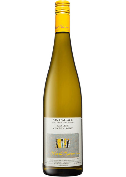 Albert Mann Riesling 'Cuvee Albert' 2021-Buy Best Price Organic Alsace Riesling France White Wines 