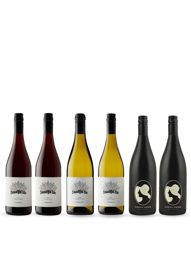 Best Value Tasmania Pinot Noir Chardonnay Mixed 6 Pack