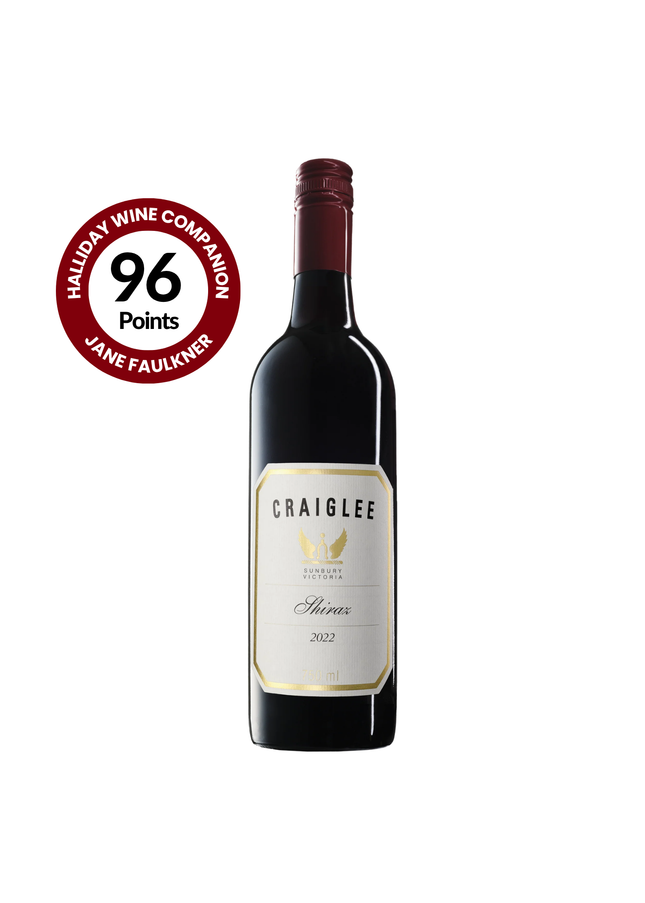 Craiglee Shiraz Sunbury 2022