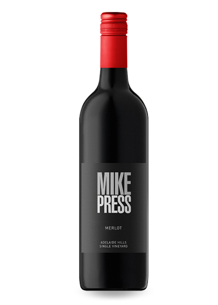 Mike Press Wines Single Vineyard Adelaide Hills Merlot 2021