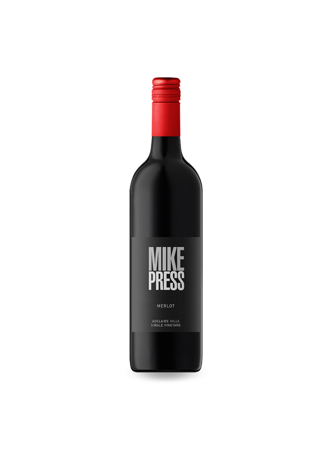 Mike Press Wines Single Vineyard Adelaide Hills Merlot 2021