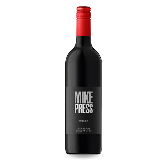 Mike Press Wines Single Vineyard Adelaide Hills Merlot 2021