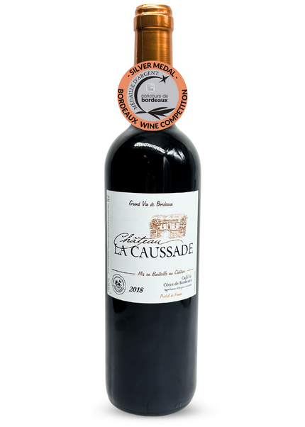 Chateau La Caussade Cadillac Cotes de Bordeaux 2018