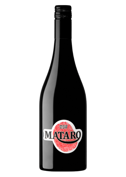A bottle of Tim Smith Wines 'Reserve' Barossa Mataro 2015 with a black label and red text.